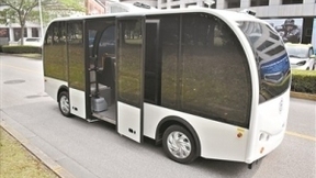 上海交大現(xiàn)無人小巴：團(tuán)隊稱未來要做無人共享汽車