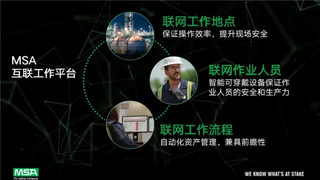 梅思安（MSA）天鷹io 4實現(xiàn)智能互聯(lián)，守護工作人員安全無憂