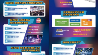 【預登記從速】NEPCON China 2025上海世博展覽館4月22-24日邀您共探人形機器人、AI、汽車電子、低空飛行、半導體、新能源各大亮點展區(qū)