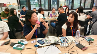 香港教育工作者參訪蘑菇云創(chuàng)客空間，深度體驗“創(chuàng)客+AI”融合魅力