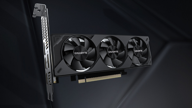 技嘉發(fā)布采用三風(fēng)扇散熱方案的GeForce RTX 5050 OC半高顯卡